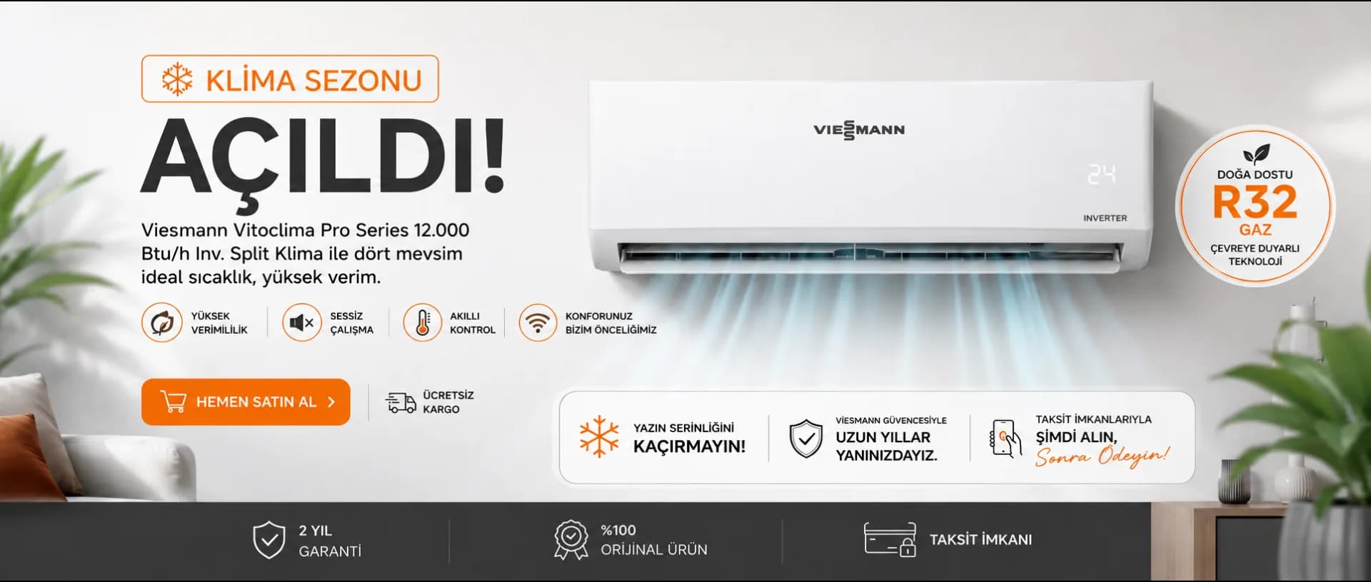 İnverter Klima Sistemleri